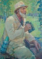 Портрет брянского писателя – натуралиста А.В. Федосова