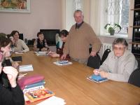 Выступление председателя клуба «Диалог» М.М. Атаманенко.